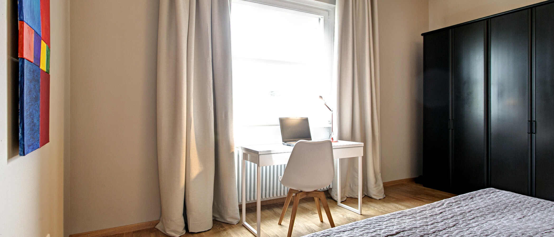 Dachterrassenwohnung München Arabellapark 03 2. Schlafen 9024