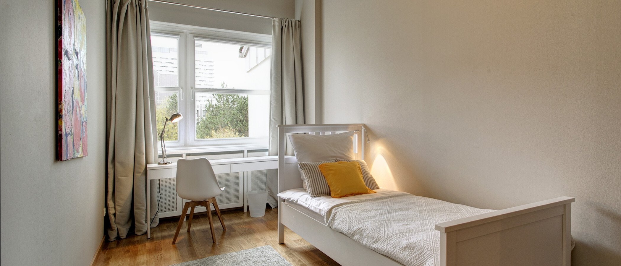 Dachterrassenwohnung München Arabellapark 02 3. Schlafen 9024
