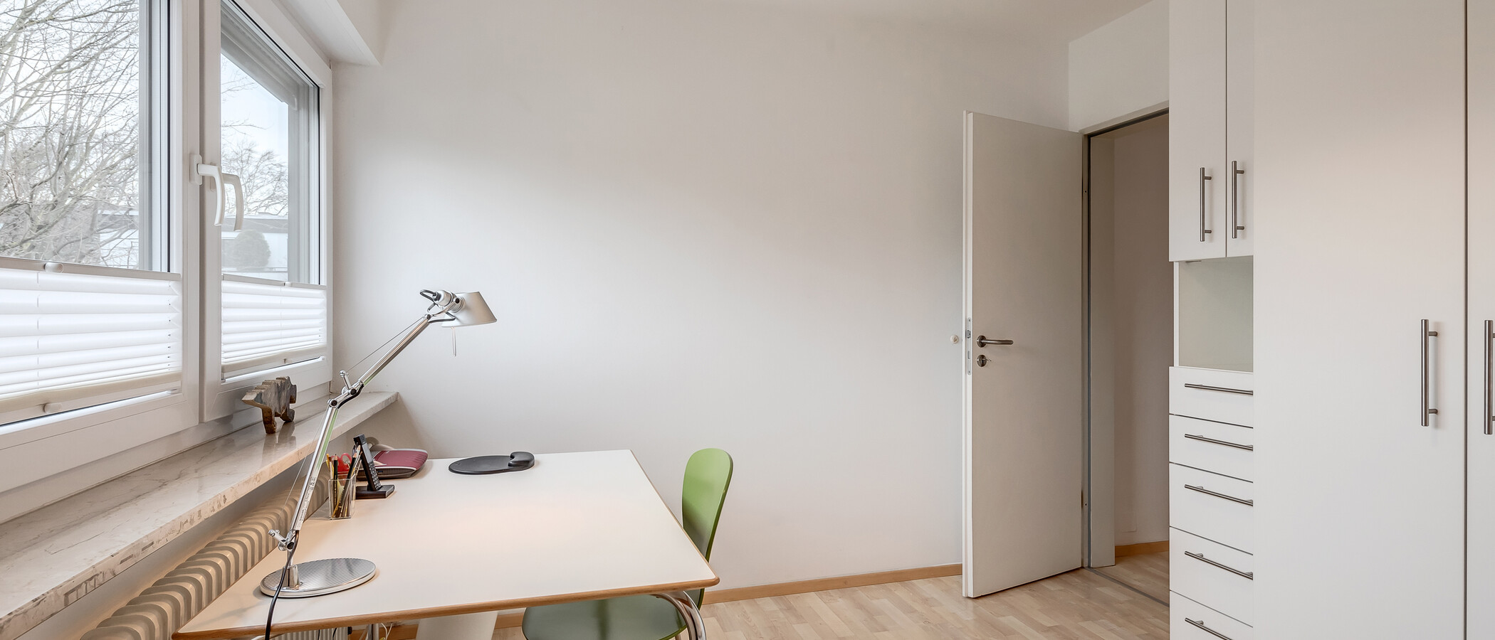 Wohnung München Nymphenburg-Gern 03 2. Schlafzimmer	 9046