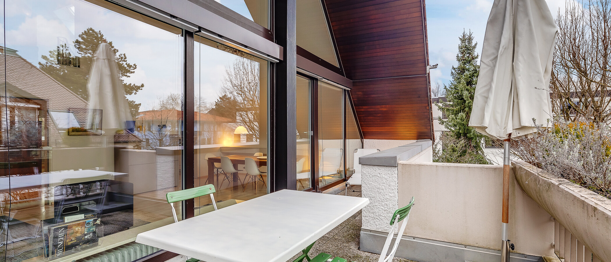 Wohnung München Nymphenburg-Gern 01 Dachterrasse 9046