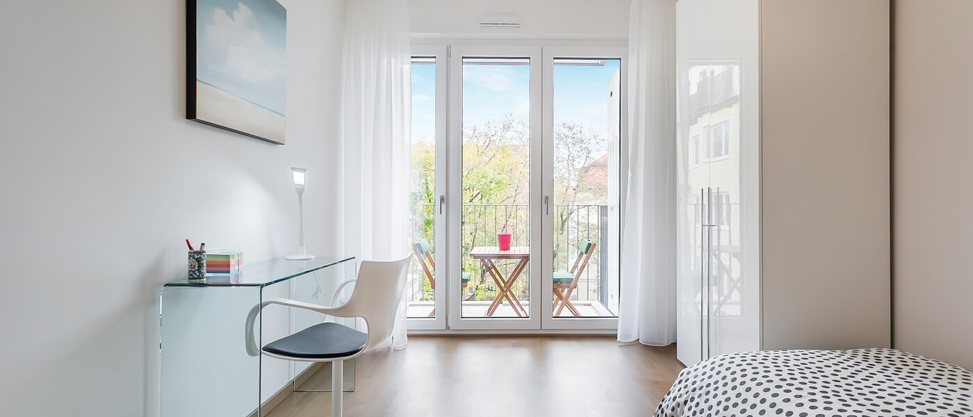 Wohnung München Neuhausen 04 2. Schlafzimmer	 9058