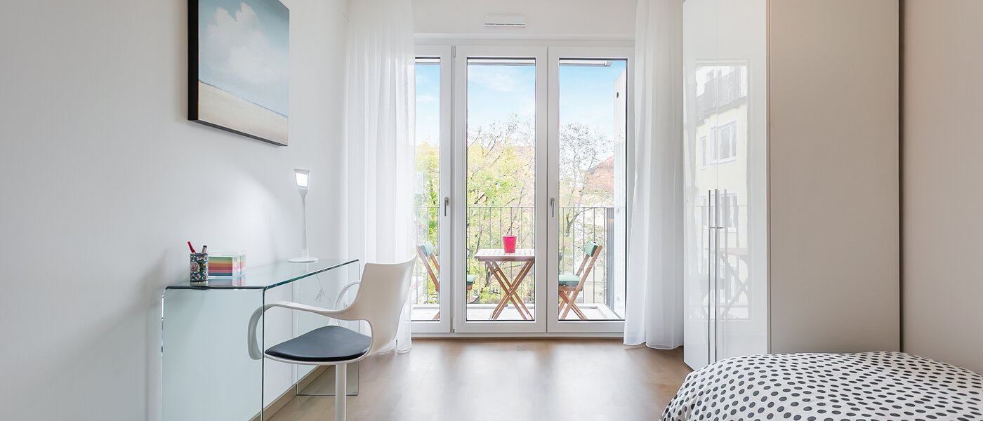 Wohnung München Neuhausen 04 2. Schlafzimmer	 9058