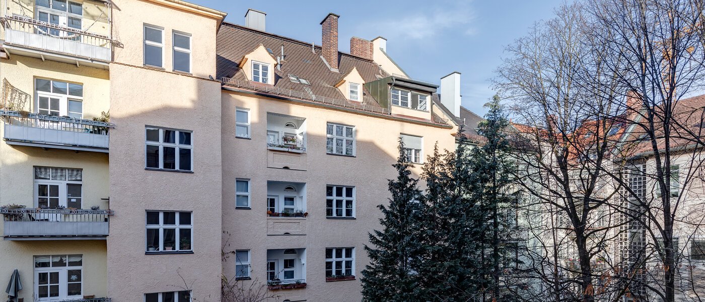 Wohnung München Schwabing-Nord (zw. Leopoldstraße & Englischen Garten) 01 Aussicht 9063