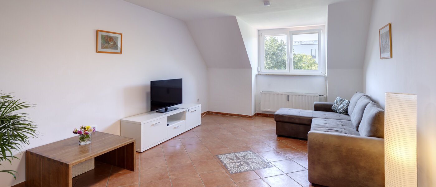 Dachgeschosswohnung München Trudering 01 Wohnzimmer 9072