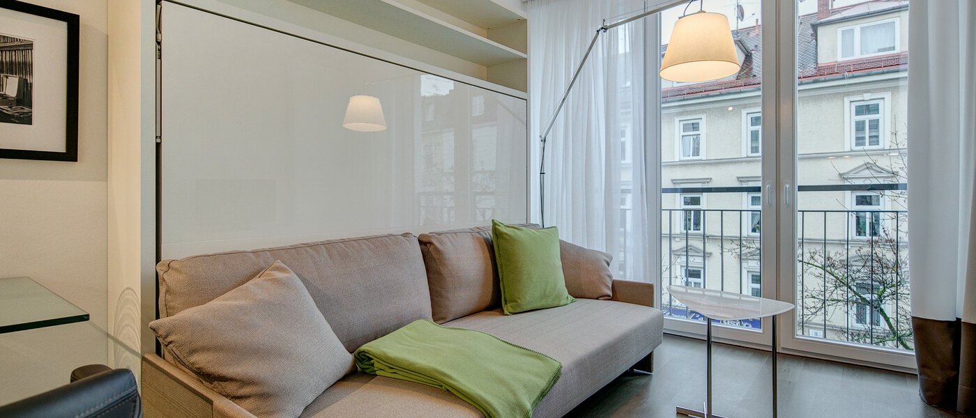 Apartment München Schwabing-Nord (zw. Leopoldstraße & Englischen Garten) 03 Wohnen 9075
