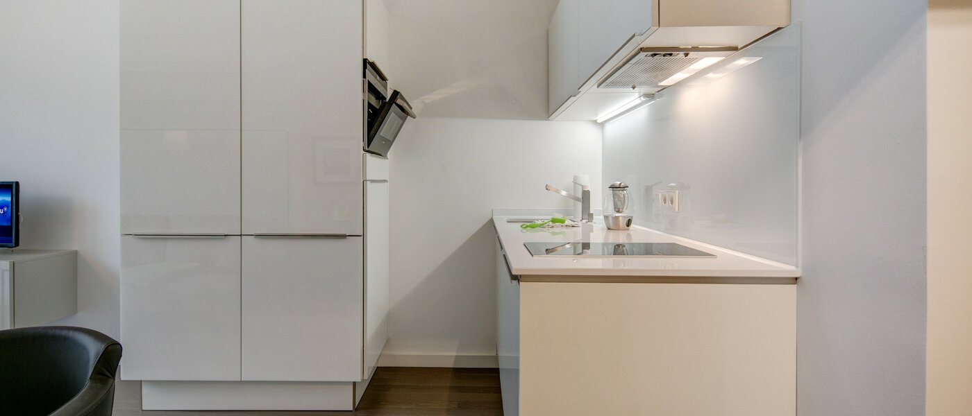 Apartment München Schwabing-Nord (zw. Leopoldstraße & Englischen Garten) 02 Küche 9075