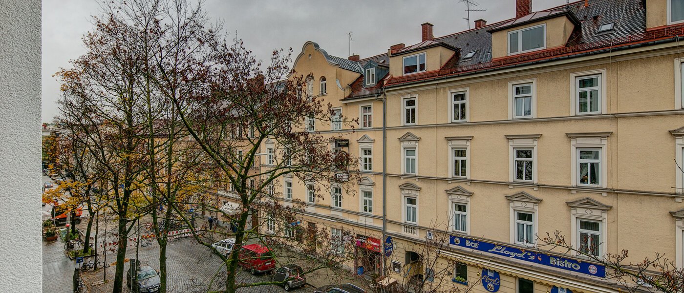 Apartment München Schwabing-Nord (zw. Leopoldstraße & Englischen Garten) 01 Aussicht 9075