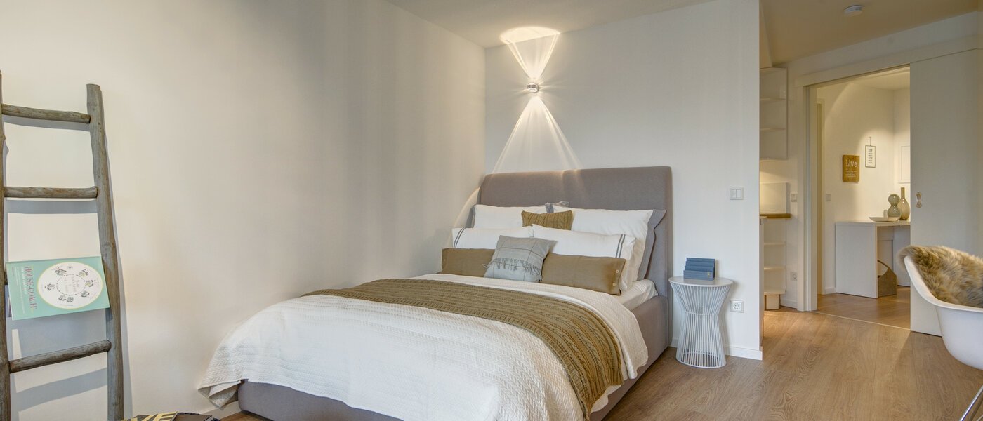 Wohnung München Maxvorstadt - Universitätsviertel 02 Schlafen 9083