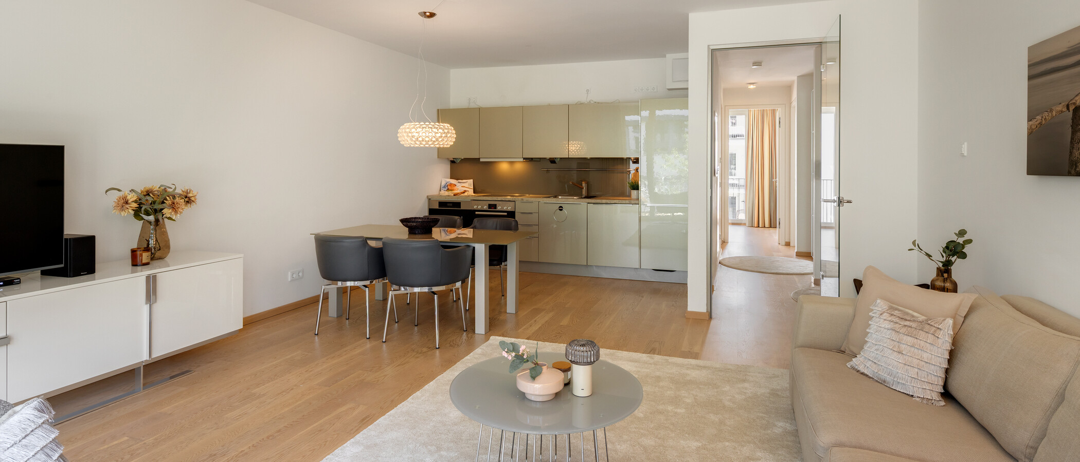Wohnung München Maxvorstadt 02 Wohnbereich 9128