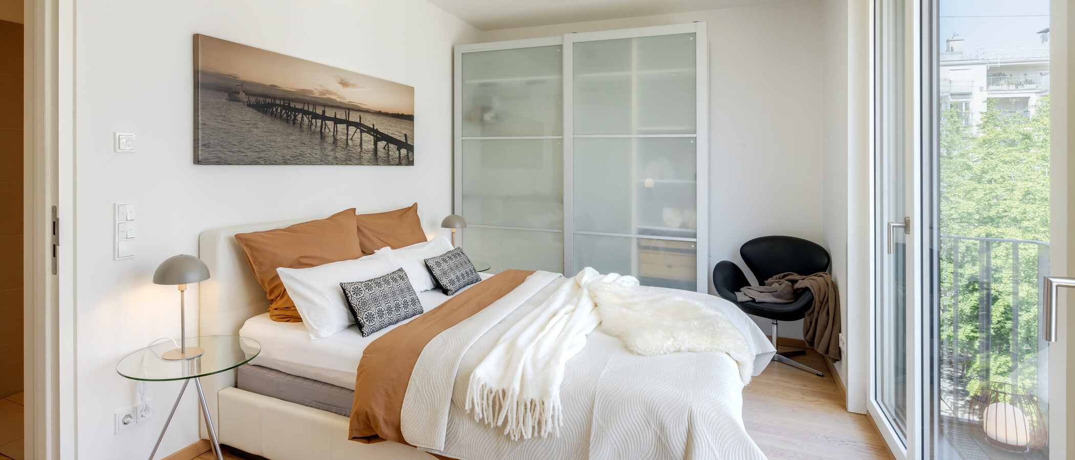 Wohnung München Maxvorstadt 01 1. Schlafzimmer 9128