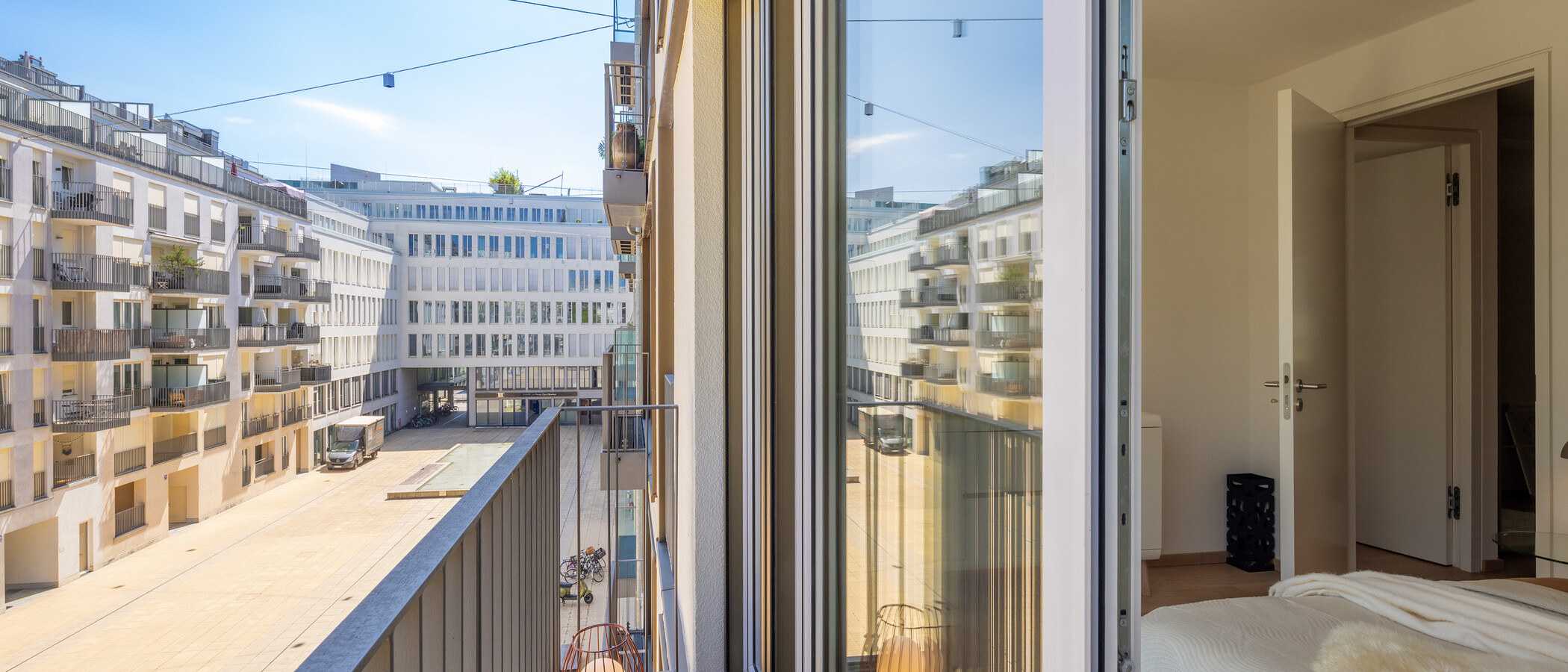 Wohnung München Maxvorstadt 02 2. Balkon 9128