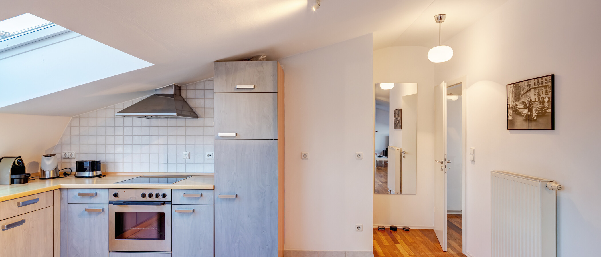 Dachterrassenwohnung München Gärtnerplatzviertel 02 Küche 9135