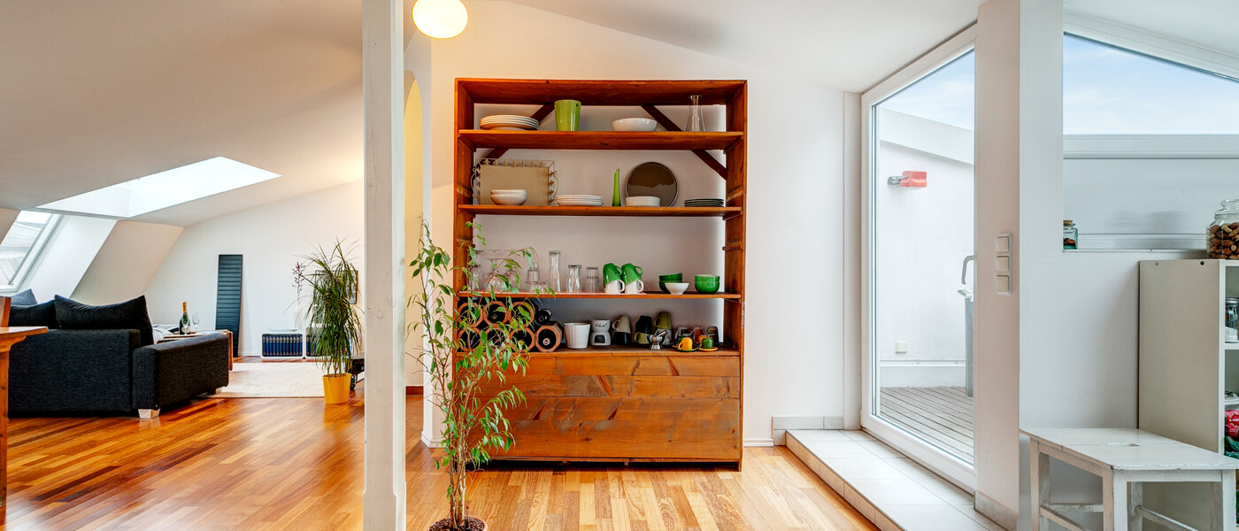 Dachterrassenwohnung München Gärtnerplatzviertel 03 Küche 9135