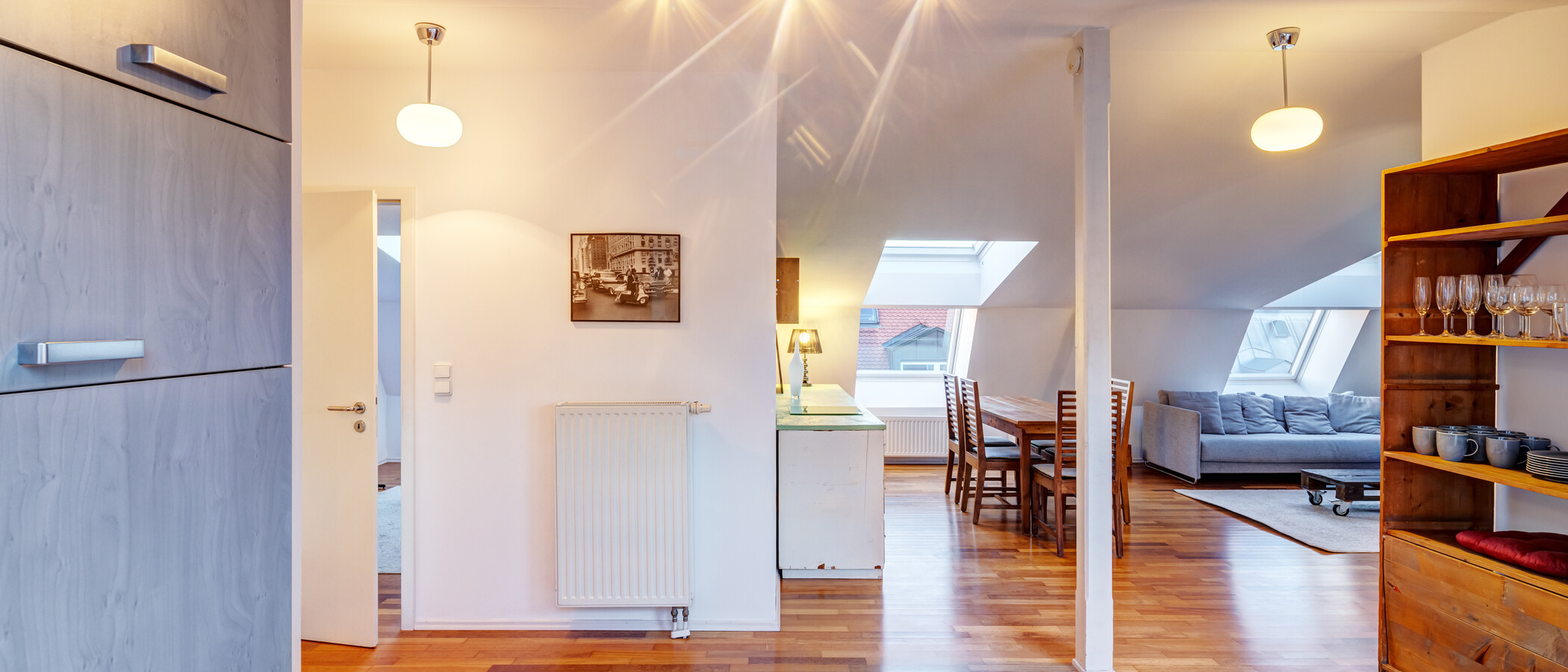 Dachterrassenwohnung München Gärtnerplatzviertel 03 Küche 9135
