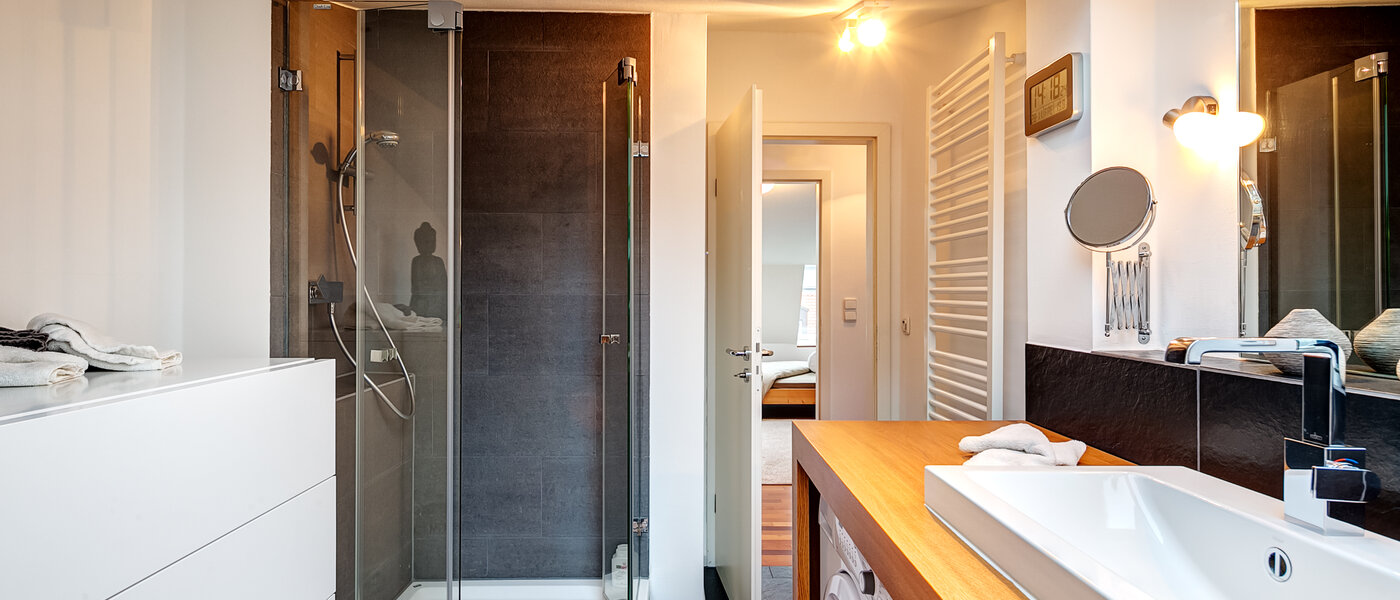 Dachterrassenwohnung München Gärtnerplatzviertel 02 Badezimmer 9135