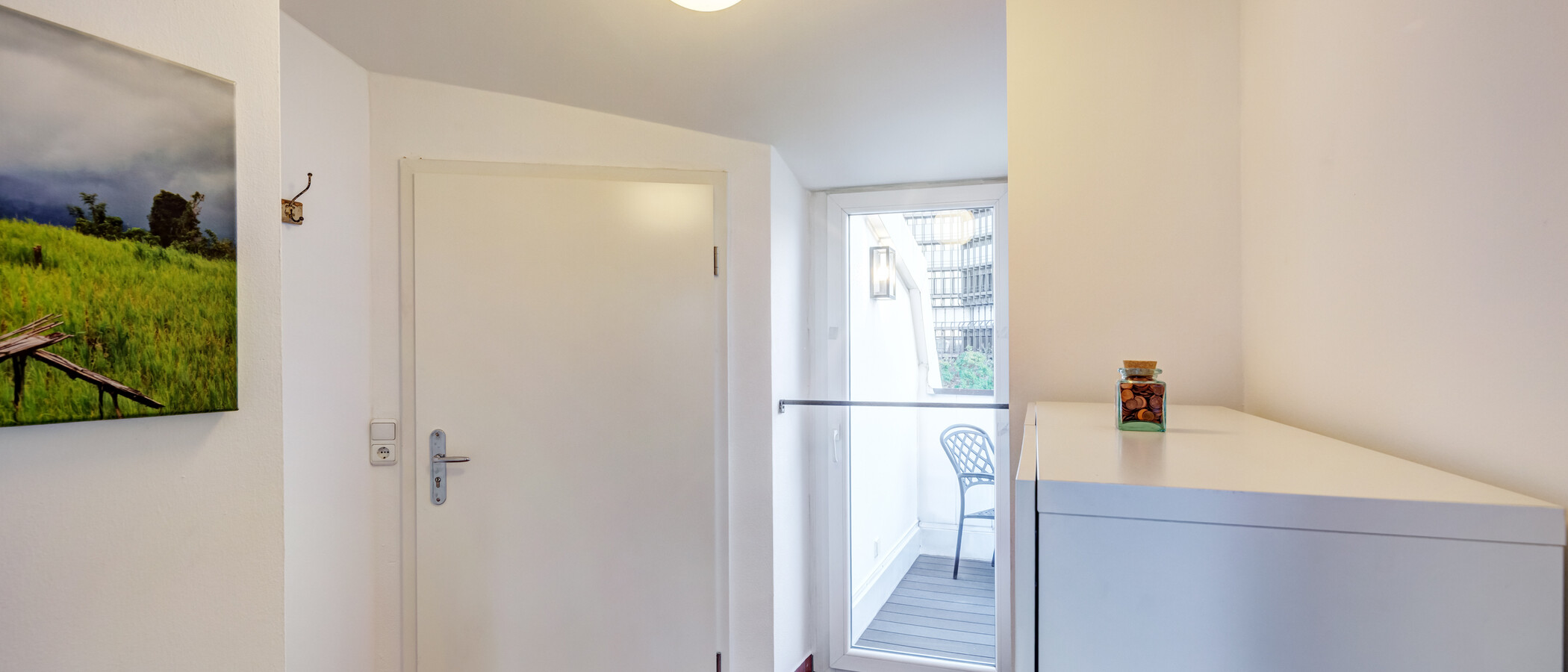 Dachterrassenwohnung München Gärtnerplatzviertel 01 Flur/Gang 9135