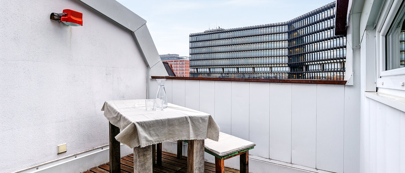 Dachterrassenwohnung München Gärtnerplatzviertel 01 Terrasse 9135