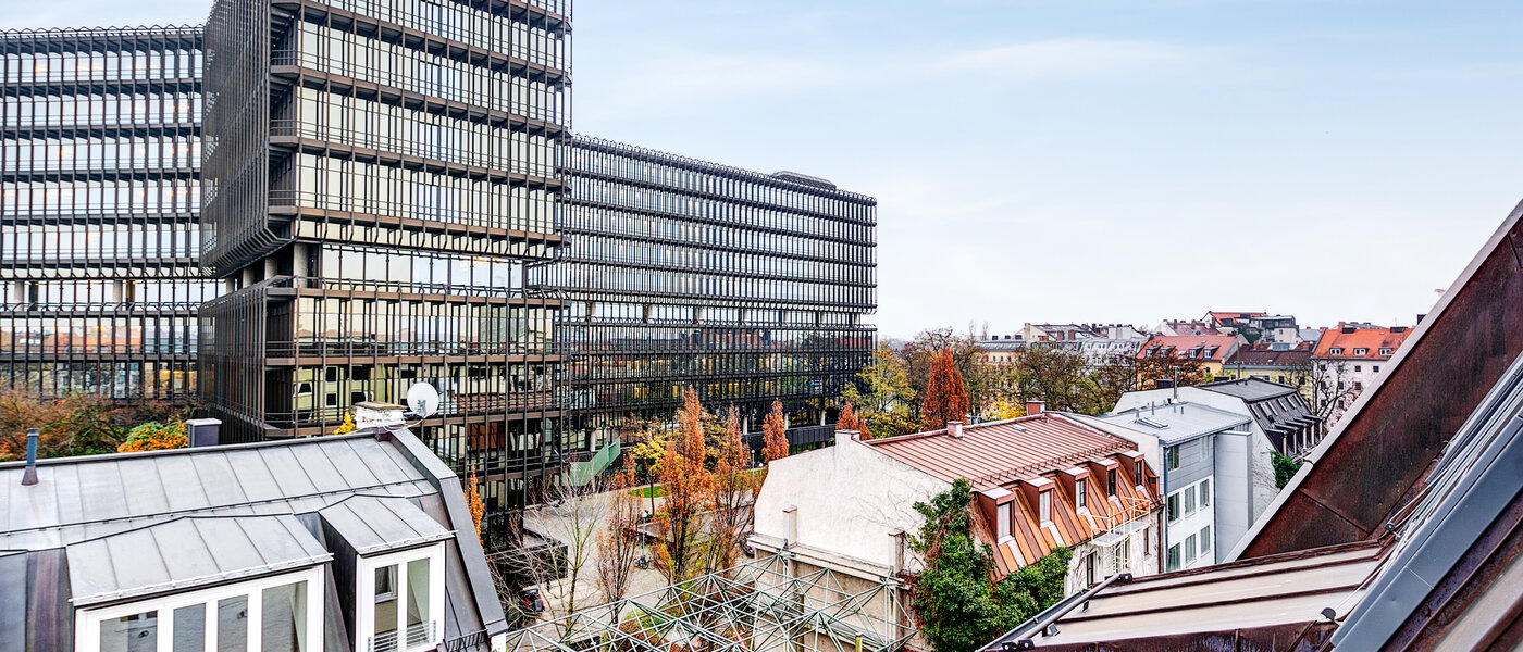 Dachterrassenwohnung München Gärtnerplatzviertel 03 Aussicht 9135