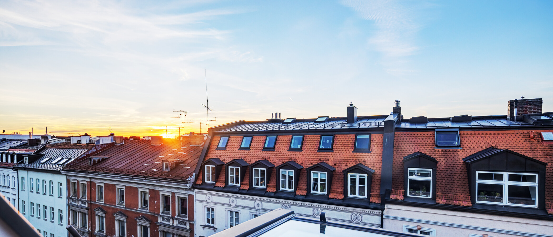 Dachterrassenwohnung München Gärtnerplatzviertel 03 Aussicht 9135