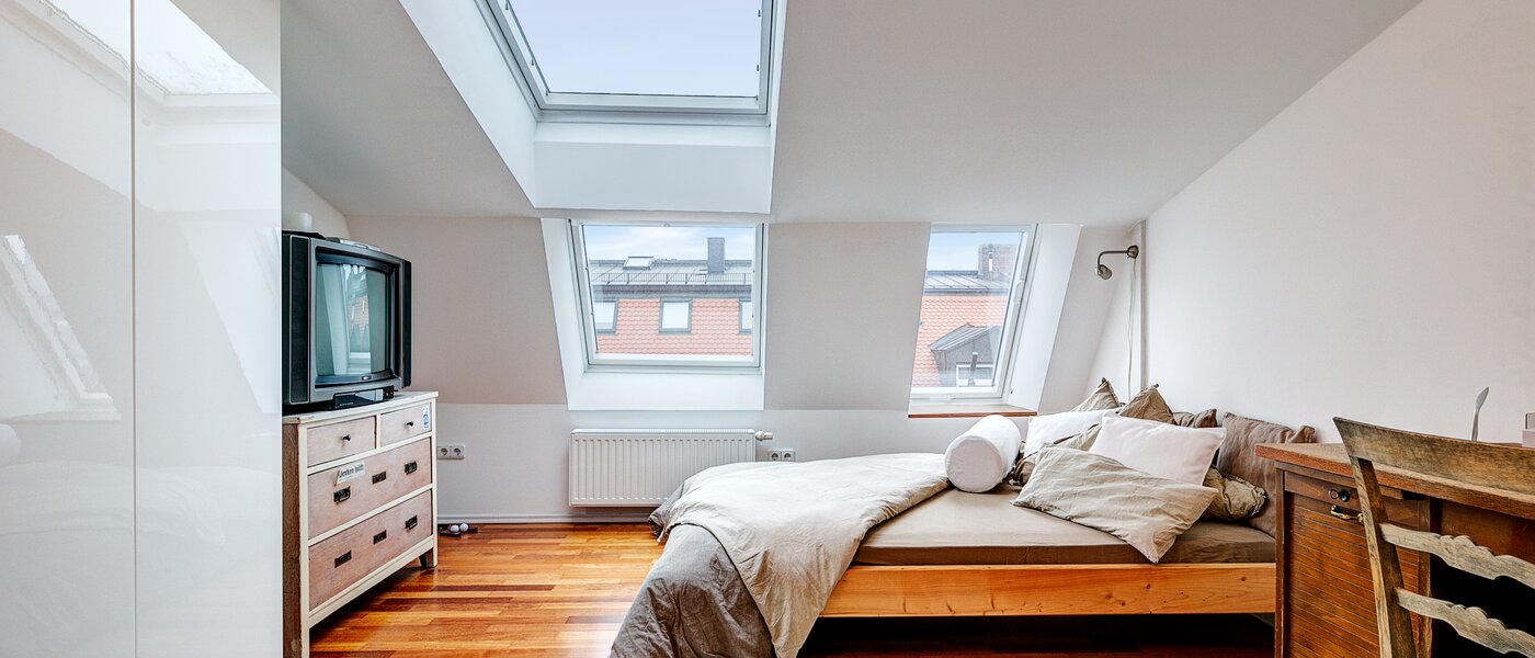 Dachterrassenwohnung München Gärtnerplatzviertel 01 Schlafzimmer 9135