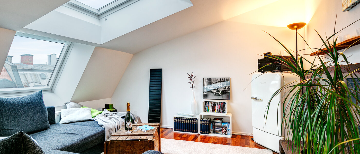 Dachterrassenwohnung München Gärtnerplatzviertel 02 Wohnbereich 9135