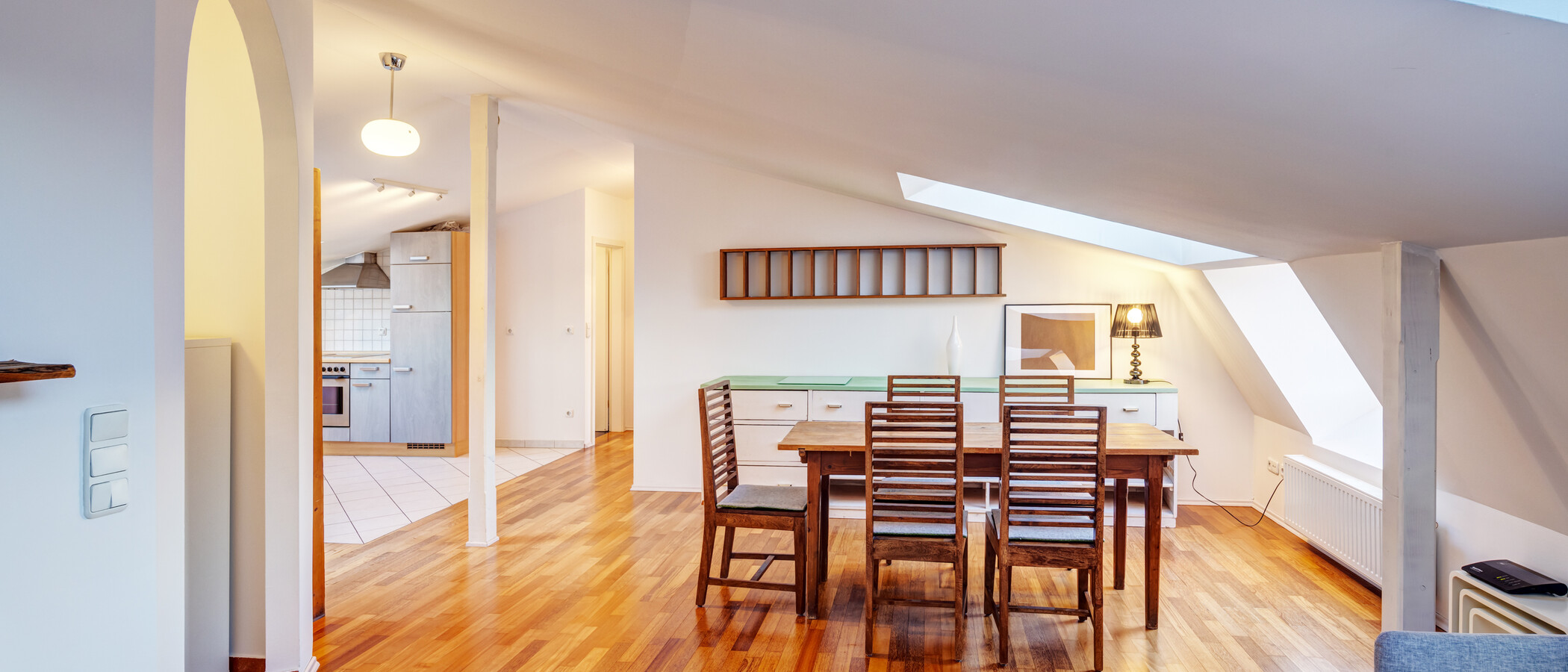 Dachterrassenwohnung München Gärtnerplatzviertel 04 Wohnbereich 9135