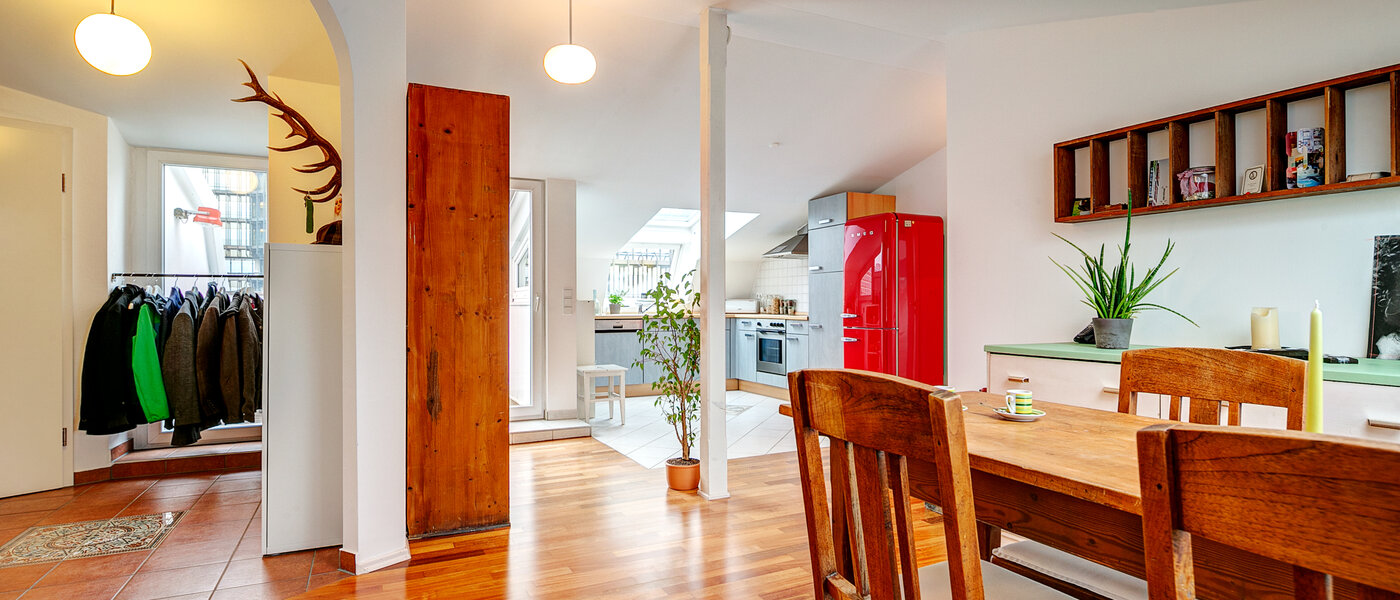 Dachterrassenwohnung München Gärtnerplatzviertel 06 Wohnbereich 9135