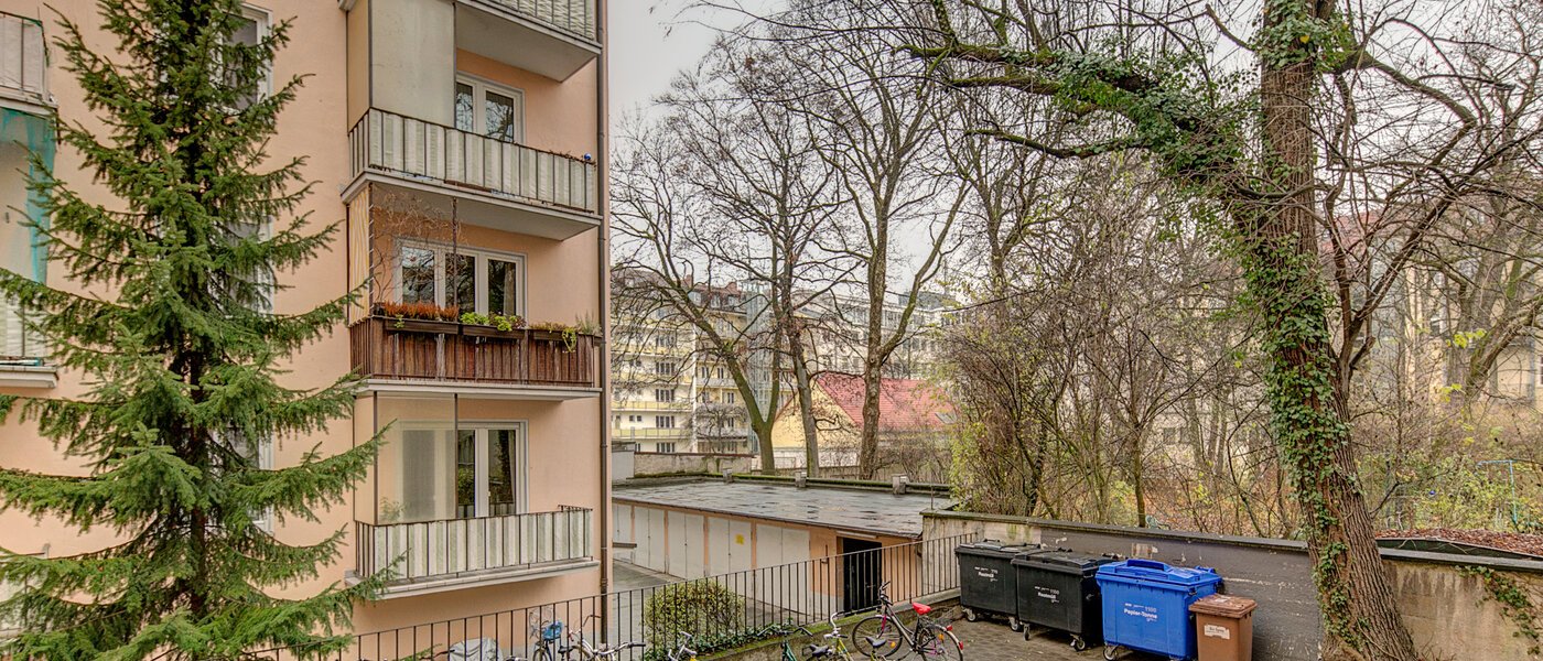 Wohnung München Schwabing (links der Leopoldstraße) 02 Aussicht 9173