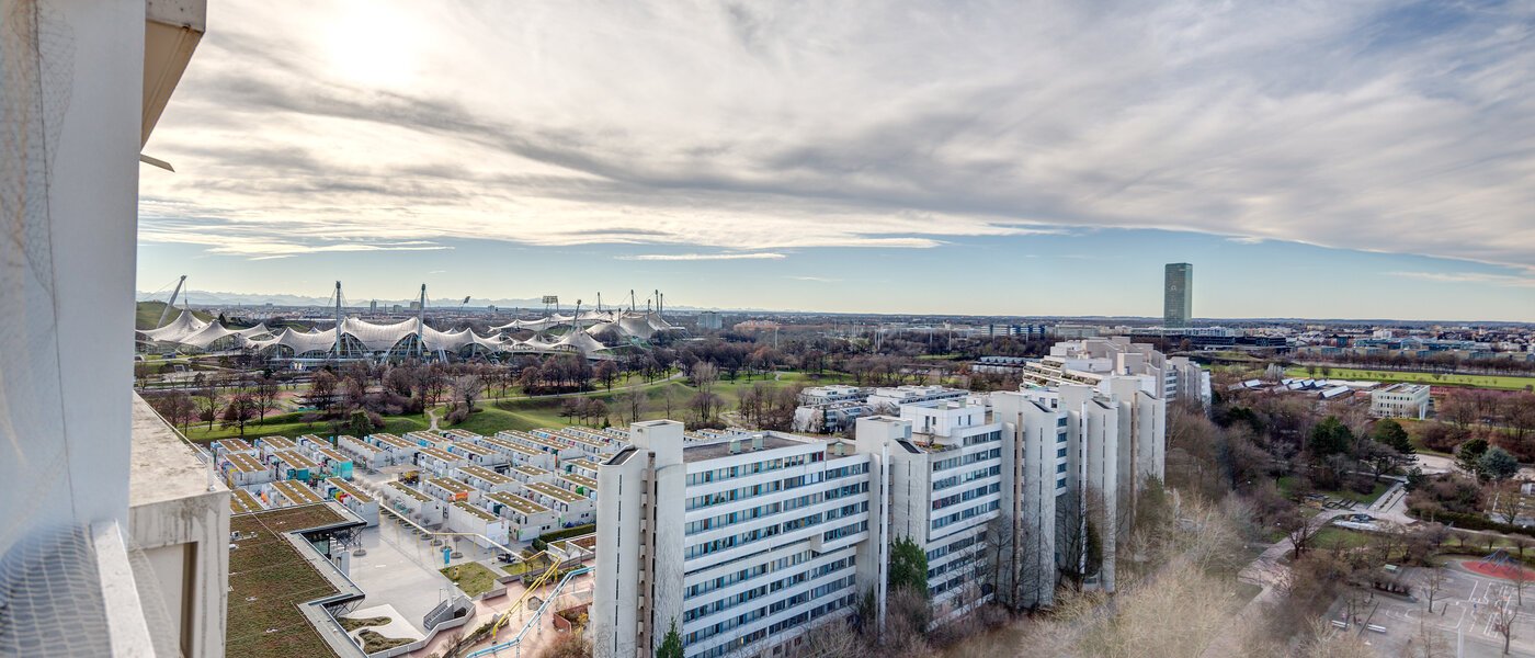 Wohnung München Olympiadorf 02 Aussicht 9195