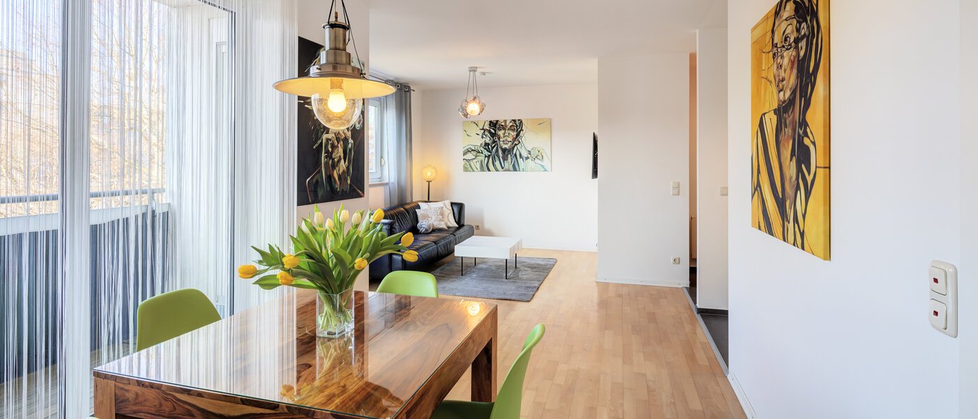 Wohnung München Schwabing-West (rund um den Hohenzollernplatz) 02 Wohnbereich 9209