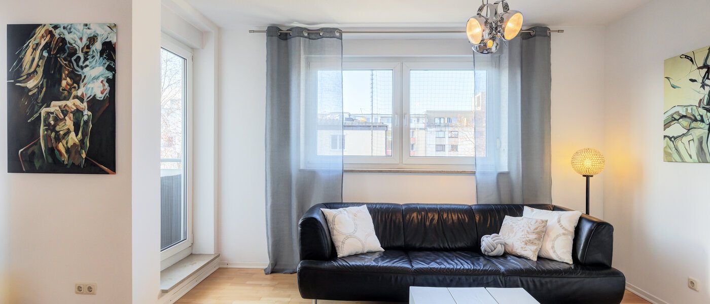 Wohnung München Schwabing-West (rund um den Hohenzollernplatz) 03 Wohnbereich 9209