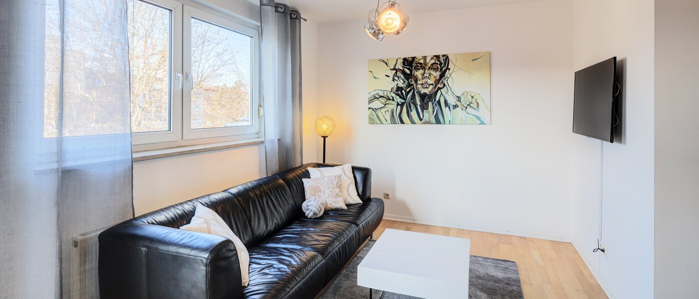 Wohnung München Schwabing-West (rund um den Hohenzollernplatz) 04 Wohnbereich 9209