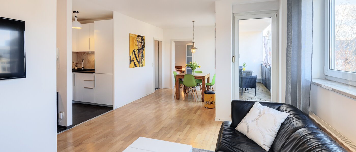 Wohnung München Schwabing-West (rund um den Hohenzollernplatz) 05 Wohnbereich 9209