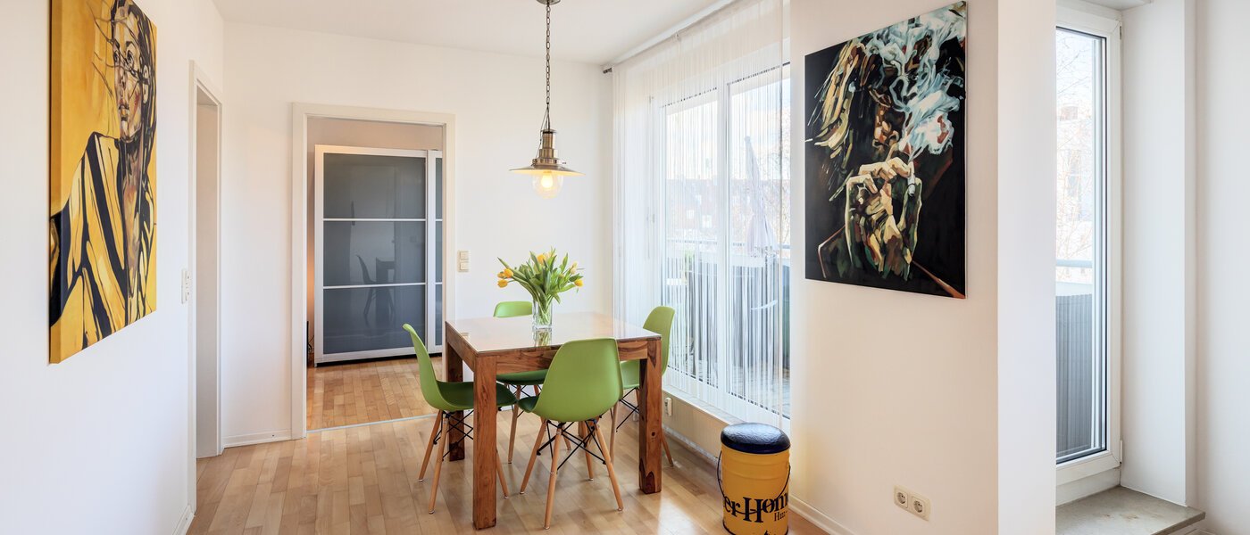 Wohnung München Schwabing-West (rund um den Hohenzollernplatz) 06 Wohnbereich 9209