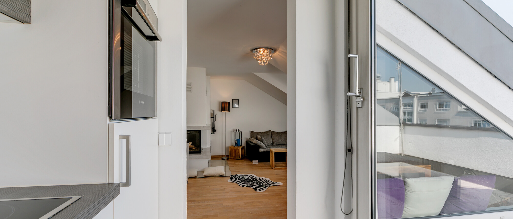 Dachterrassenwohnung München Sendling-Westpark 02 Küche 9220
