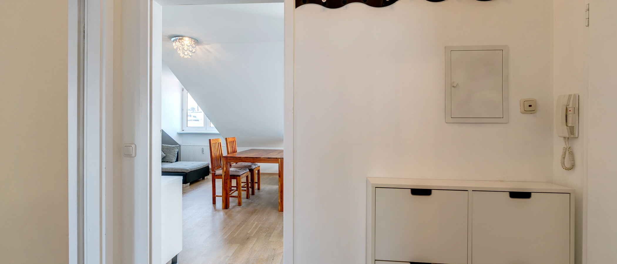 Dachterrassenwohnung München Sendling-Westpark 01 Flur/Gang 9220