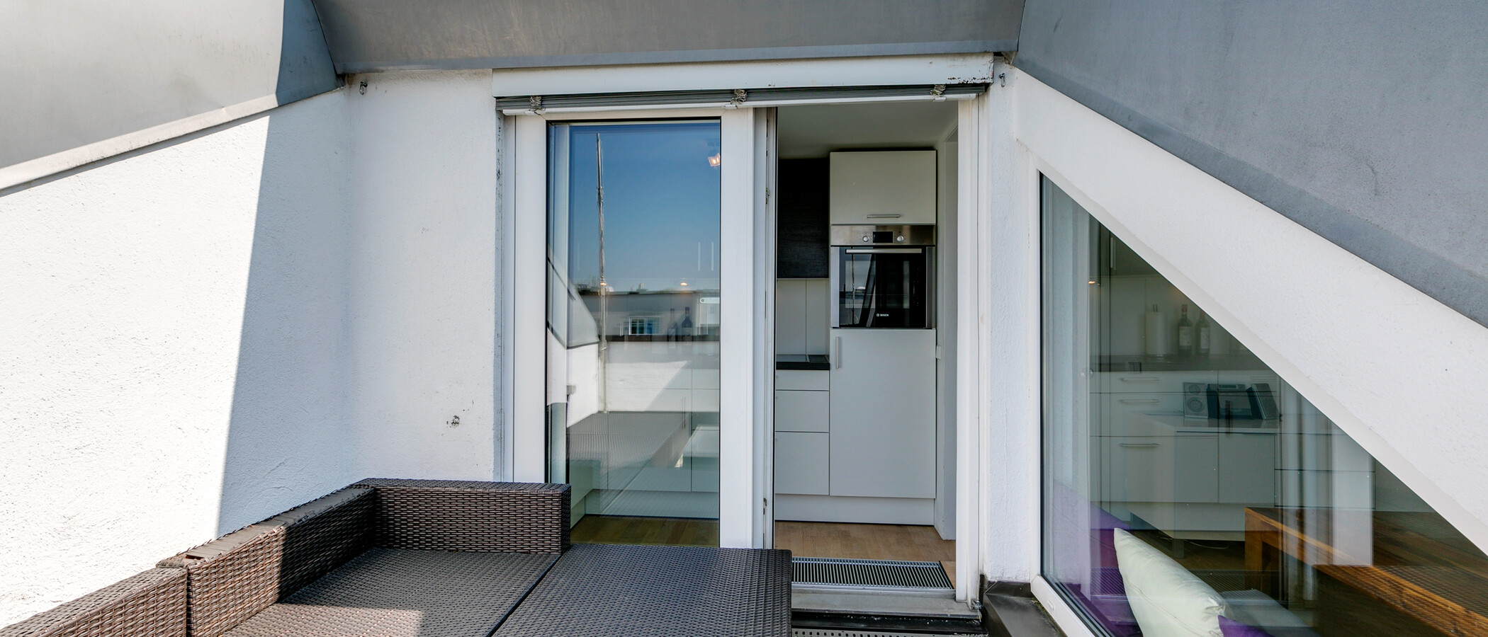 Dachterrassenwohnung München Sendling-Westpark 02 Terrasse 9220