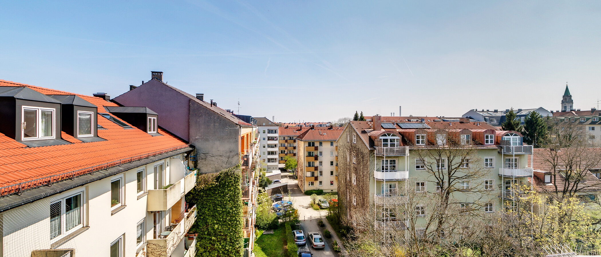 Dachterrassenwohnung München Sendling-Westpark 01 Aussicht 9220
