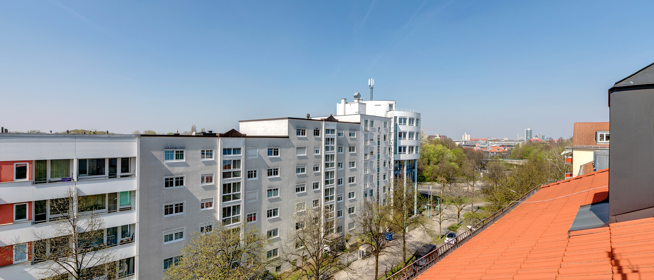 Dachterrassenwohnung München Sendling-Westpark 02 Aussicht 9220