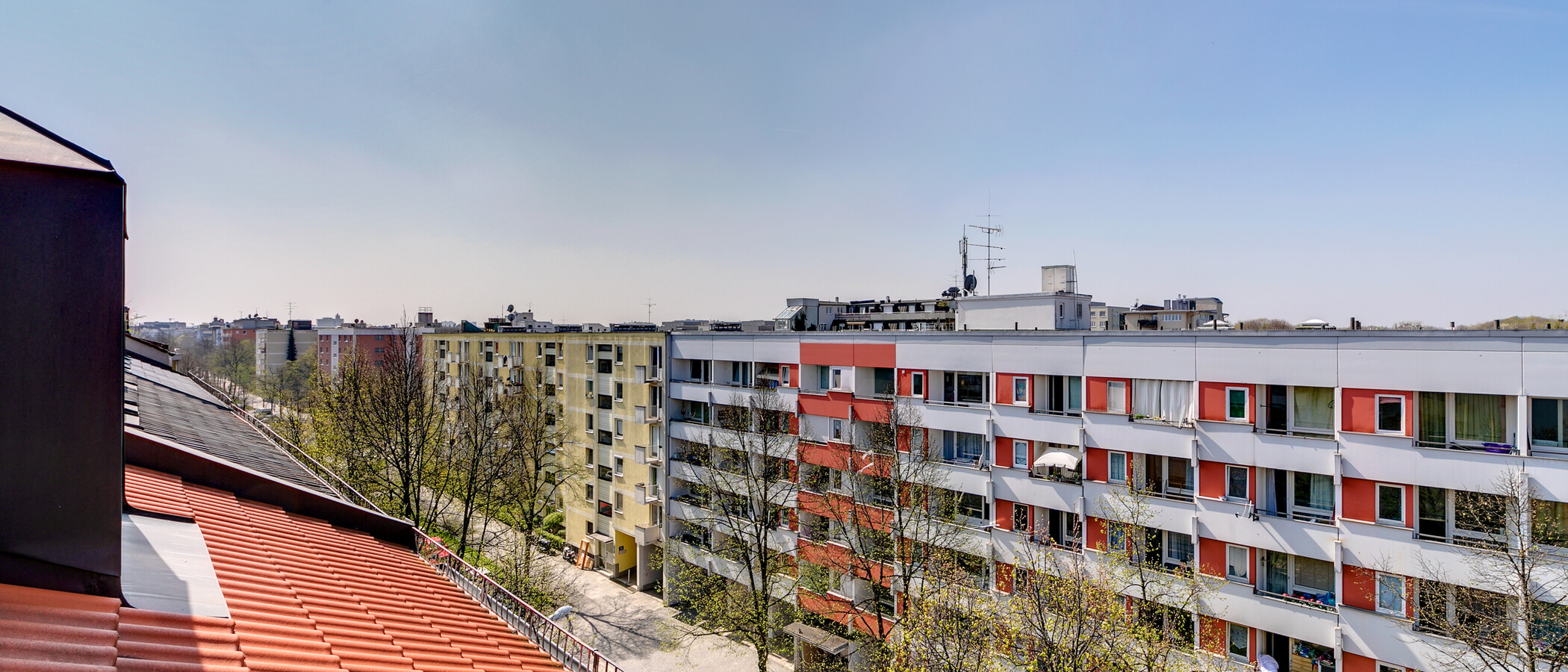 Dachterrassenwohnung München Sendling-Westpark 03 Aussicht 9220