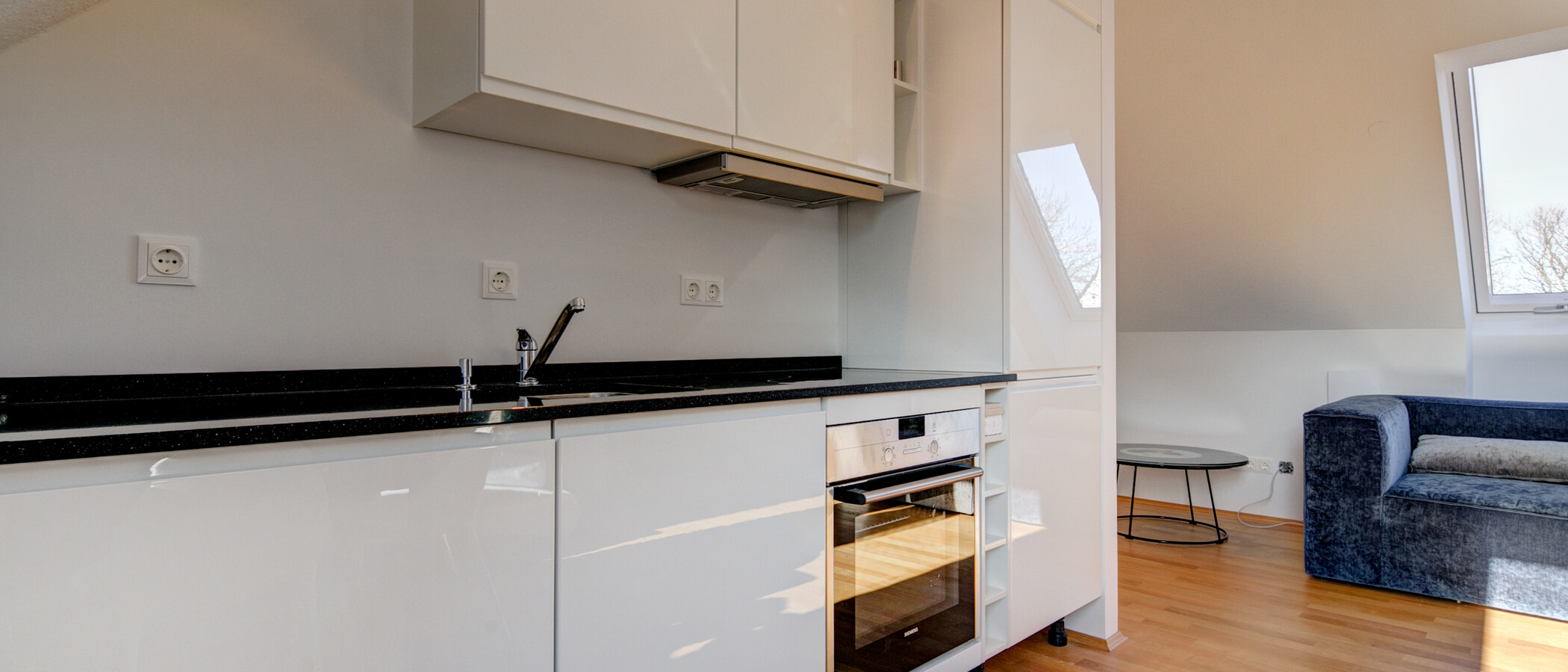 Dachgeschosswohnung München Obermenzing 02 Küche 9287