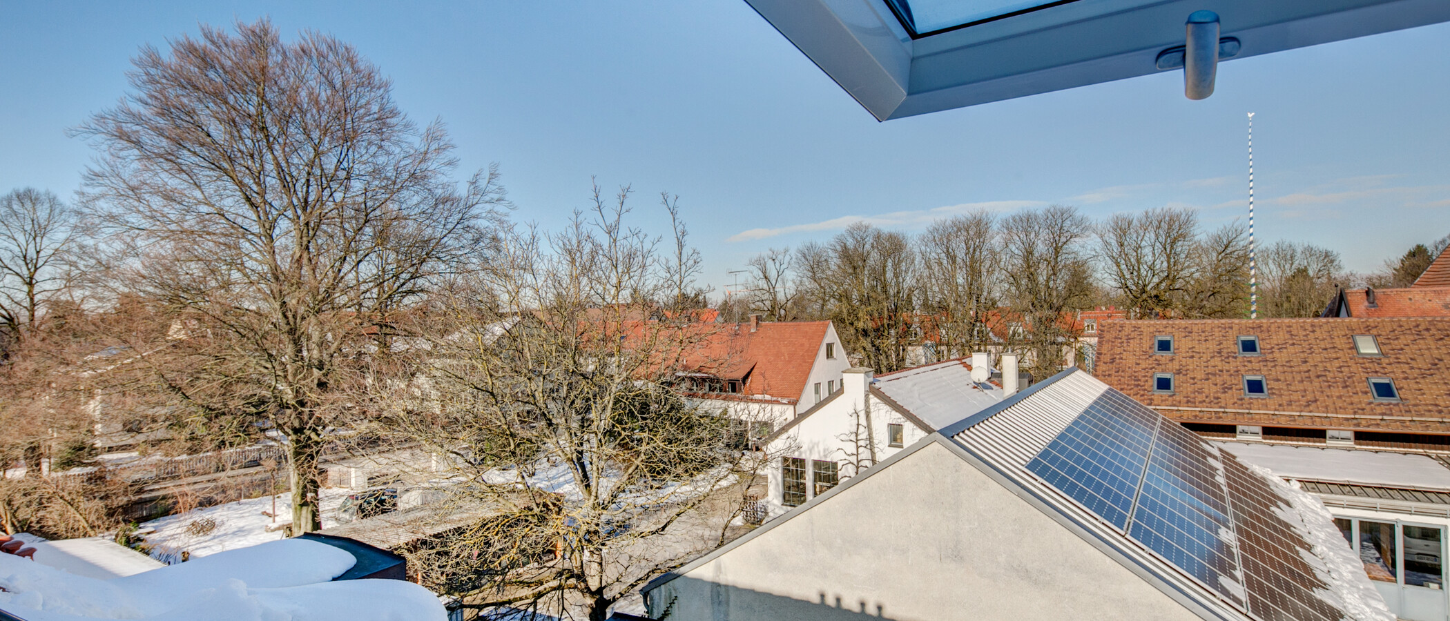 Dachgeschosswohnung München Obermenzing 02 Aussicht 9287