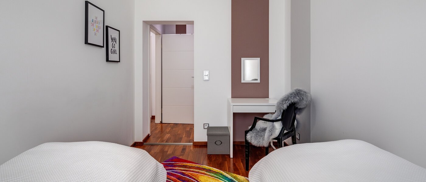 Wohnung München Lehel 01 2. Schlafzimmer	 9317