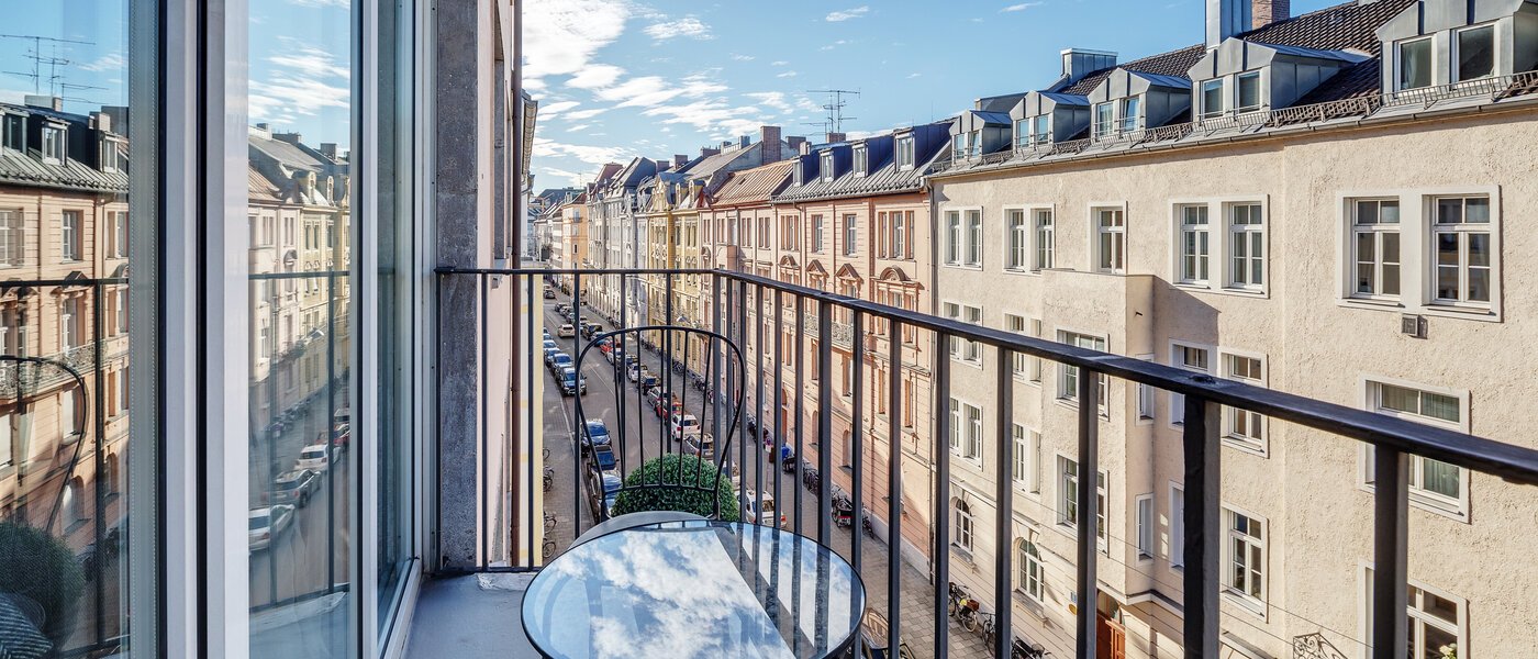 Wohnung München Lehel 01 2. Balkon 9317