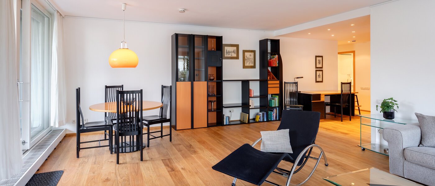 Wohnung München Schwabing - Alte Heide 04 Wohnbereich 9368