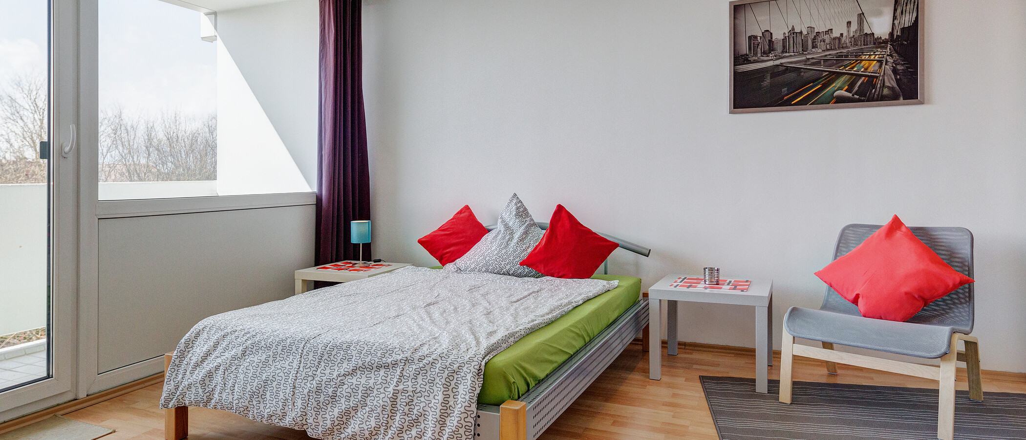 Wohnung München Sendling 01 Schlafen 9409