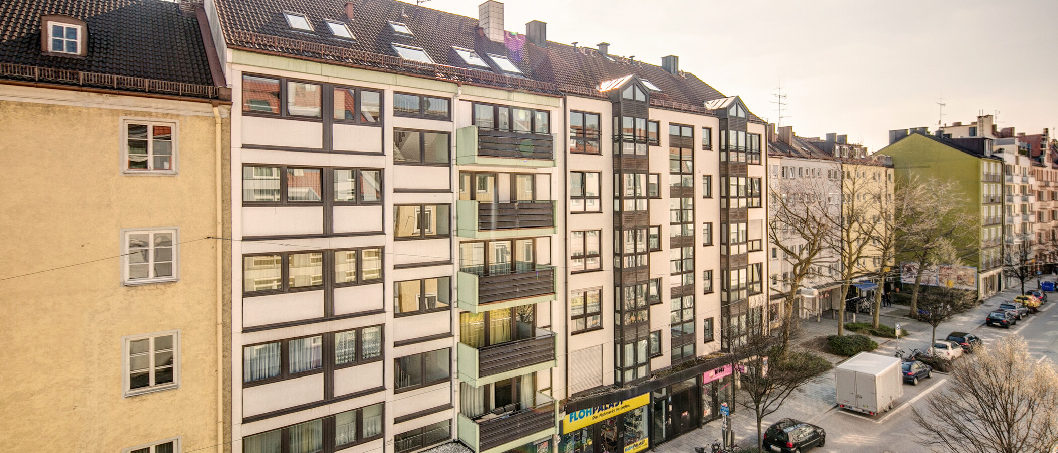 Wohnung München Maxvorstadt - Universitätsviertel 04 Aussicht 9416