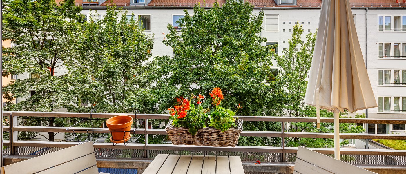 Wohnung München Maxvorstadt - Museumsviertel 01 Balkon 9424