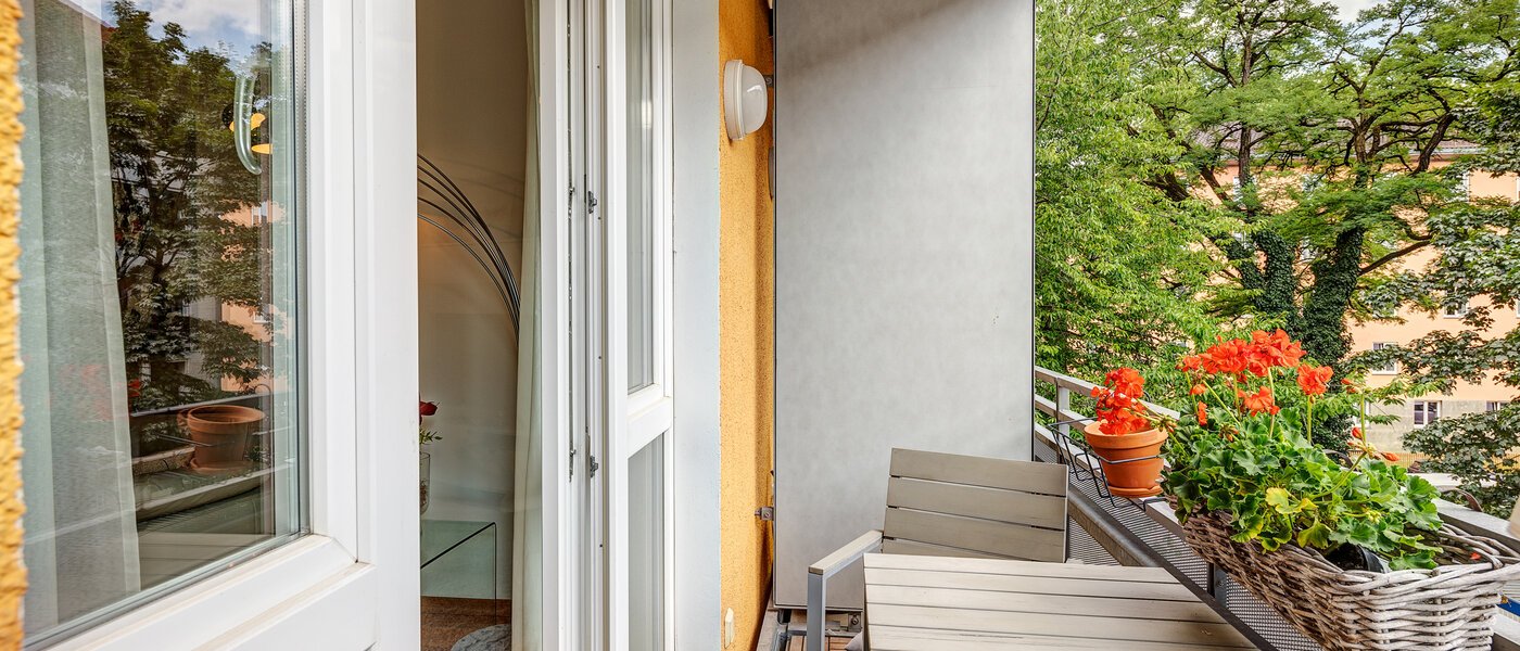 Wohnung München Maxvorstadt - Museumsviertel 02 Balkon 9424