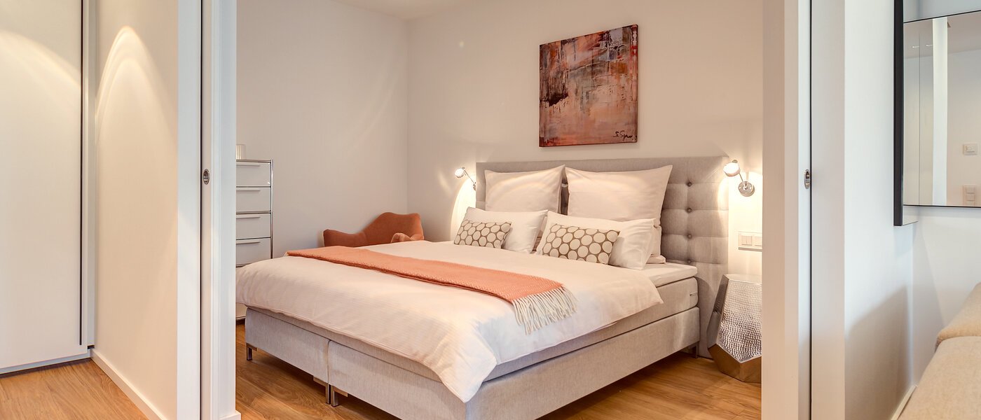 Wohnung München Schwabing (rechts der Leopoldstraße) 02 Schlafen 9521